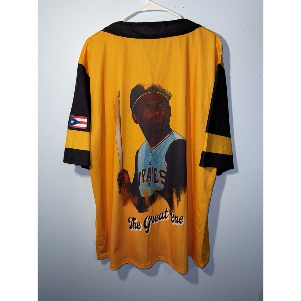 ROBERTO CLEMENTE‎ Jersey #21 Puerto Rico Pittsburgh Pirates Tainowears Tag Sz XL - Picture 7 of 8